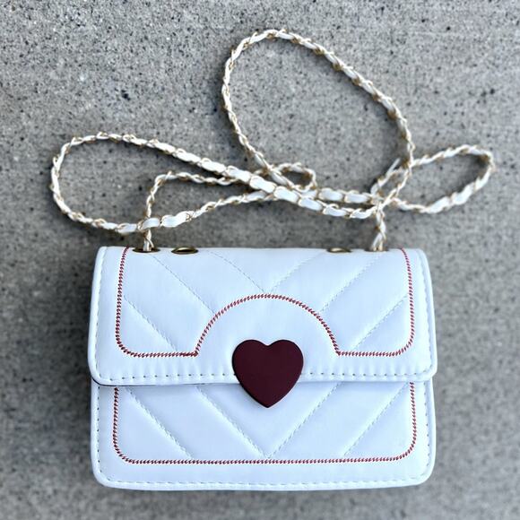 Quilted Vegan Leather Crossbody Bag - Picture 1 of 6